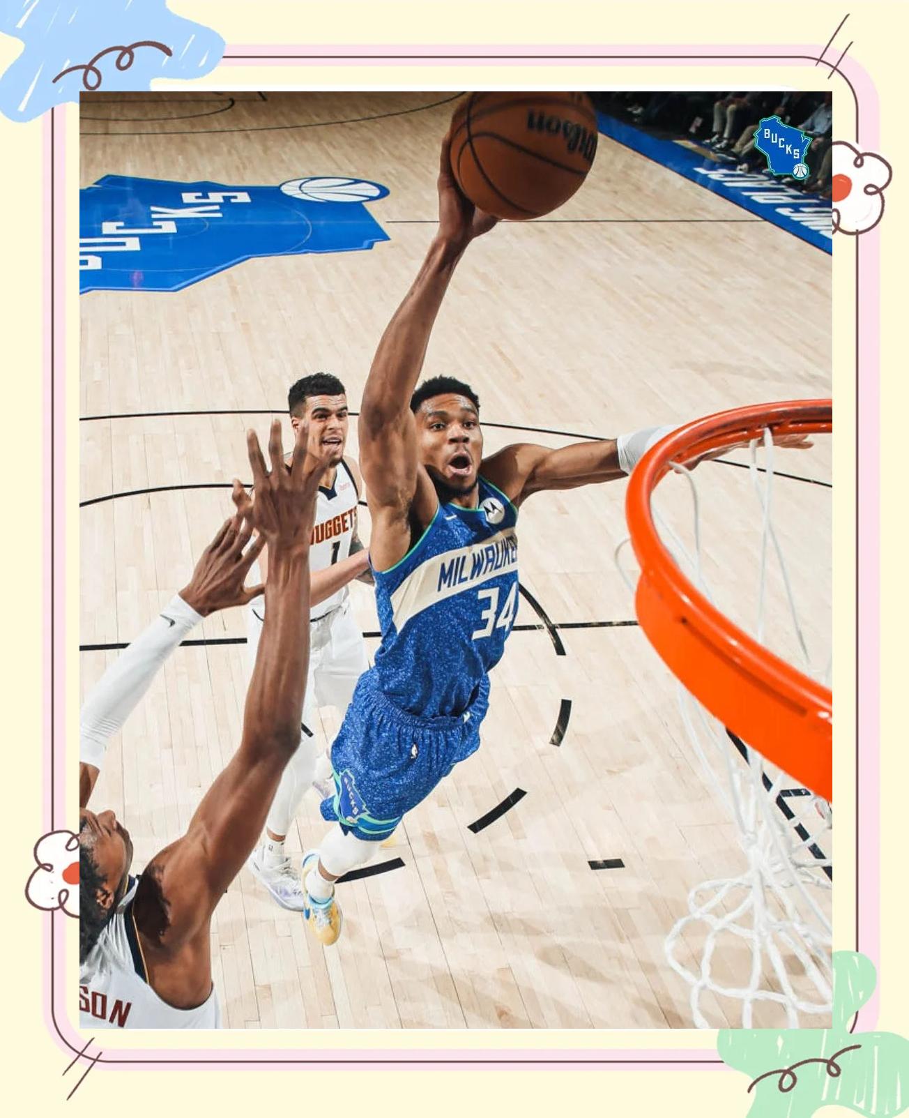 华体会官网登录网址-包含雄鹿大胜骑士,字母哥砍下40+10的词条